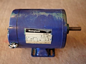 WESTINGHOUSE 3 PH ELECTRIC AC MOTOR 230/460V 1725 RPM # 311P042A - Picture 1 of 5