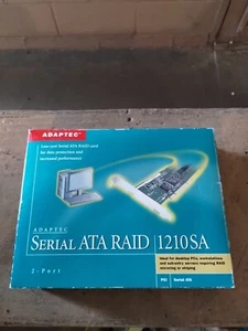 Adaptec 1210SA 2Port Serial ATA Raid Controller Card - Picture 1 of 2