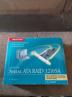 Adaptec 1210SA 2Port Serial ATA Raid Controller Card - Image 1 of 2