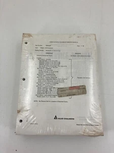 Allis Chalmers Gleaner L & M Combines Service Reparaturanleitung Brandneu - Bild 1 von 2