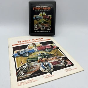 Atari 2600 - Street Racer - CX-2612 - Carro de juego y manual - 1978 - Probado funcionando - Imagen 1 de 11