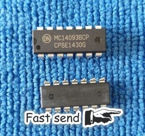 2pcs New MC14093BCP MC14093 DIP-14 - Picture 1 of 1