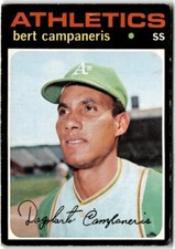 1971 Topps #440 Bert Campaneris Atheltics Good