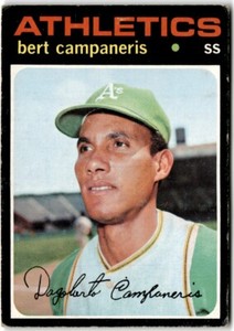 1971 Topps #440 Bert Campaneris Atheltics Good