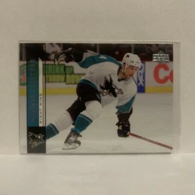 #166 Jonathan Cheechoo San Jose Sharks 2006-07 Upper Deck Series One Hockey Card - Image 1 of 2