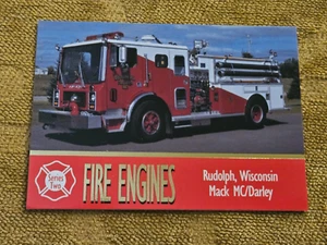 1993 Fire Engines Series 2 #150 Rudolph, Wisconsin Mack MC/Darley - Picture 1 of 6