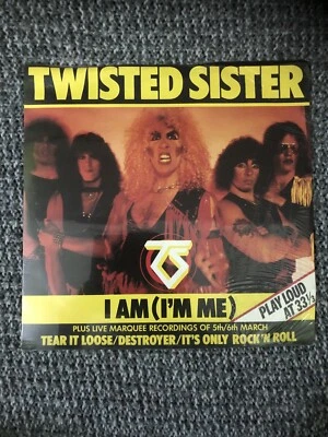 Twisted Sister Lp 12” SEALED I Am 1983 Original Press - Image 1 of 4