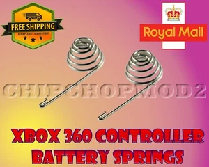 TERMINALE DELLA BATTERIA DEL CONTROLLER XBOX 360 CONTATTI **STOCK UK ORIGINALE** - Foto 1 di 1