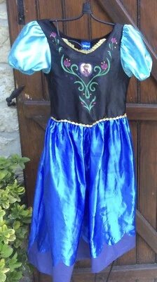 Disney la Reine des Neiges Anna Princesse Film Robe Déguisement - Photo 1/4