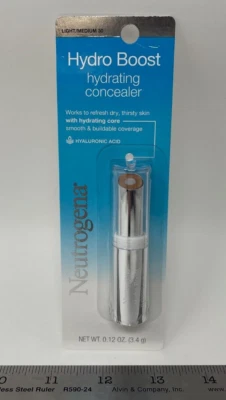 Genuine Neutrogena Hydro Boost Hydrating Concealer 0.12oz (Light/Medium) 30 New - Image 1 of 2
