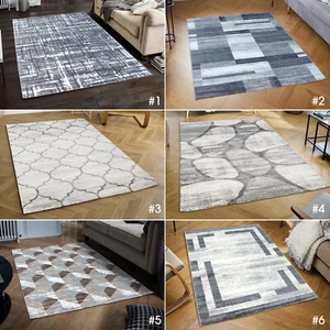 SMALL - EXTRA LARGE MODERN DENSE HEATSET DURABLE SOFT LOVE RUGS CLEARANCE PRICES - Picture 1 of 14