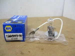 NAPA 12v 55w Fog/Driving Light Bulb Front Lighting BP1255/H3-N Rough Box, New - Picture 1 of 3