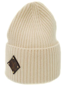 Louis Vuitton "Bonnet LV Beanie" M76707 Men’s & Women Hat Used Item From Japan - Picture 1 of 9