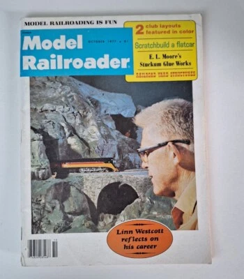 Model Railroader Magazine October 1977 - Image 1 of 2