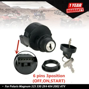 Interruptor de llave de encendido ATV para Polaris Magnum 325 330 2X4 4X4 2002 nuevo - Imagen 1 de 7