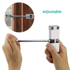 Surface Mounted Door Gate Closer Spring Loaded Automatic Heavy Duty Auto Tool UK - Picture 1 of 10