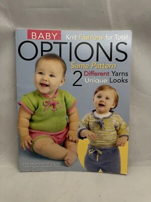 Leisure Arts Baby Options Knit Fashions Babies 5 Knit Designs Longpre Knoon 4678 - Image 1 of 4