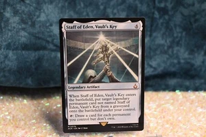 Magic The Gathering Staff of Eden, Vault's Key inglés regular - Imagen 1 de 2