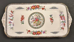 Paragon Tree of Kashmir Sandwich/rechteckiger Teller Vintage kostenloser Versand - Bild 1 von 5