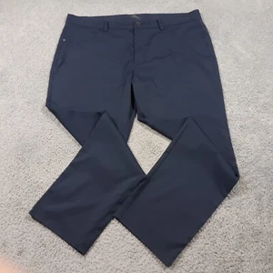 Tommy Bahama Pants Mens 40 x 30 Performance Stretch Flat Front Blue Chino - Picture 1 of 12