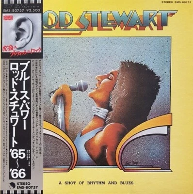 ROD STEWART A Shot Of Rhythm And Blues Vinyl Record Album LP Japanese EMI & 1976 - Image 1 of 4