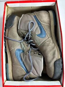 1988 Rare Nike ACG Approach 9.5 Boots 80s Climbing Hiking Shoes BRN 861101TH - Picture 1 of 12