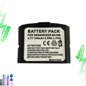 BA300 - New 140mAh Battery For Sennheiser RI900 RR840 RI410 RS4200 RR4200 HDI830 - Picture 1 of 2