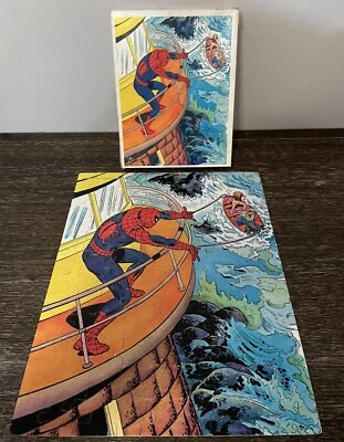 Quebra-cabeça The Amazing Spider-Man 1983 Whitman completo - Imagem 1 de 4