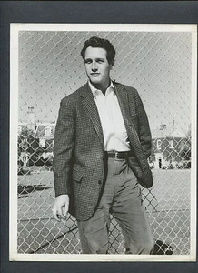 FRÜHES PAUL NEWMAN OFFENES WERBEFOTO FÜR MGM - 1950er Jahre - Bild 1 von 2