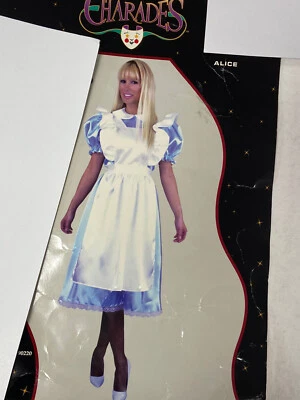 Disfraz satinado libro de cuentos para mujer "Alicia" tallas medianas o XL de Charades Foto 1 de 3