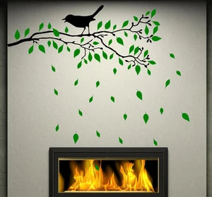 WALL STICKERS Tree Wall Stickers WALL ART DECAL STICKERS 2 Colours Available N98 - Picture 1 of 8