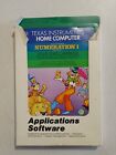 Texas Instruments Ti-99 Numeration 1 Game Cartridge Manual & Box