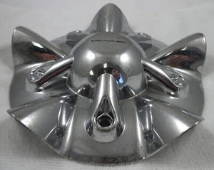 KMC Chrome Custom Wheel Center Cap Caps # 255L190 / S509-41 - Picture 1 of 4