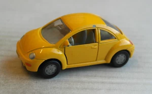 SIKU 1096 VW Volkswagen Nuevo Escarabajo Amarillo Auto Coche Coche Retro Amarillo Amarillo Amarillo Giallo - Imagen 1 de 4