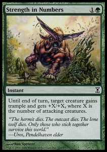 Strength in Numbers - Time Spiral #224/301 MTG Magic The Gathering - Picture 1 of 1