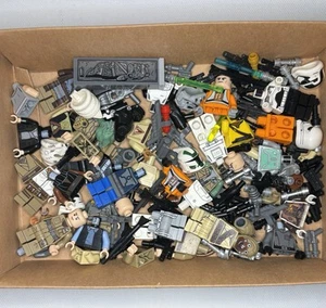 Star Wars Lego Joblot Of Parts Mixed Condition Mixed Years Some Rare Bits - Picture 1 of 7