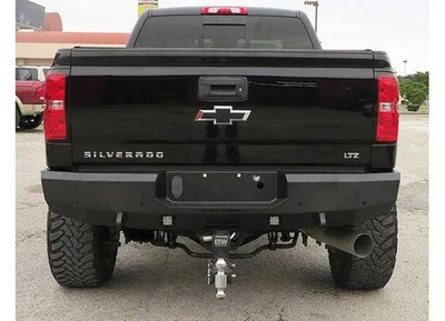 Steelcraft 76-20410 For 11-C Silverado 2500/3500 Fortis Rear Bumper Txt Black - Image 1 of 3