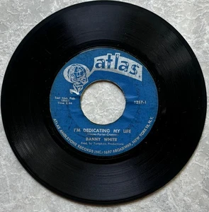 Danny White - I'm Dedicating My Life / Keep My Woman Home - 1966 - RARE 45RPM - Picture 1 of 2