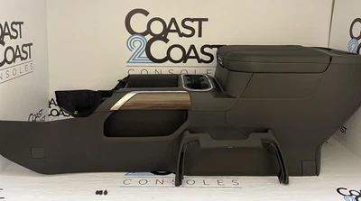 JET BLACK | RST + LT TRIM | 2019 2020 2021 2022 SILVERADO SIERRA CONSOLA CENTRAL Foto 1 de 4