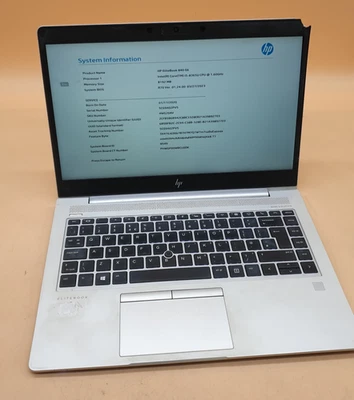HP EliteBook  840 G6 14" CORE i5-8365U  1.6GHZ  BIOS LOCKED ,SL30 - Image 1 of 4