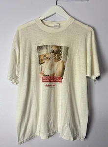 Vintage Paper Thin Shirt Men Hanes Large RX Place Beyond Pines - Picture 1 of 5