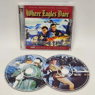 Where Eagles Dare / Operation Crossbow Ron Goodwin 2CD FSM Ltd Ed Soundtrack - Image 1 of 3