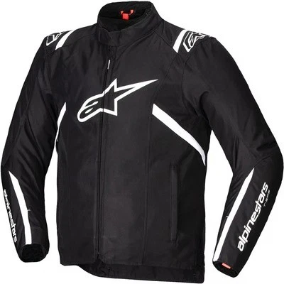 GIACCA DA MOTO SPORTIVA ALPINESTARS T-SPS V2 WP IMPERMEABILE NERO WHITE