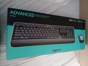 Logitech K520 Kabellose Tastatur & M325 Maus Combo Unifying Dongle enthalten EUC - Bild 1 von 2