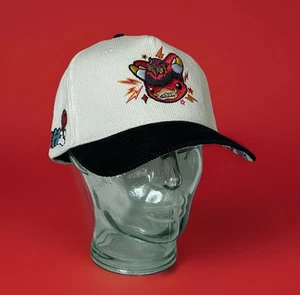 Chicago Bulls Animated Benny The Bull Corduroy Embroidered SnapBack By ELLOO EUC - Picture 1 of 12