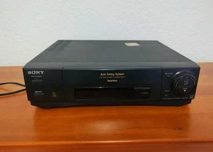 SONY SLV-E200VP VHS Videorecorder Videorekorder schwarz top Technisch Zustand - Bild 1 von 5