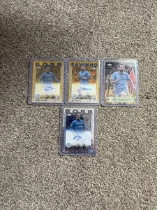 Topps Chrome Logofractor Man City Bundle . See Picture. - Picture 1 of 5