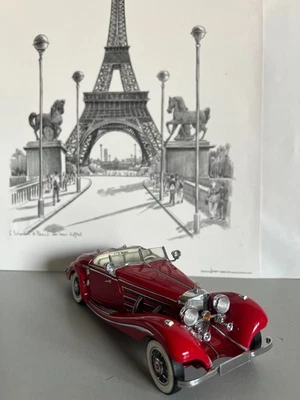 Mercedes Benz 500K Cabriolet 1935 1:24 inkl. OVP - Bild 1 von 4