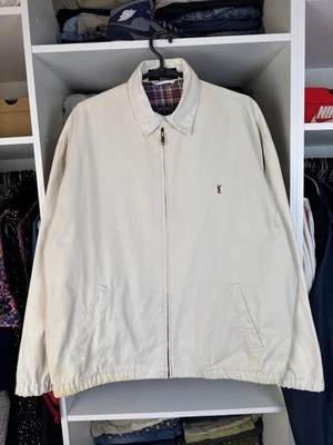 Chaqueta clásica vintage con cremallera YSL Yves Saint Laurent talla L Foto 1 de 4