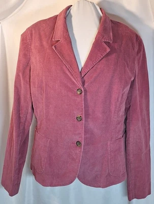 Blazer Chaqueta Villager by Liz Claiborne Pana Frambuesa Talla 18  Foto 1 de 4